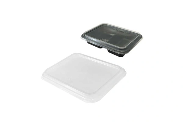 Víčko na misku na zatavení 227 × 178 mm PP transparentní – 50 ks