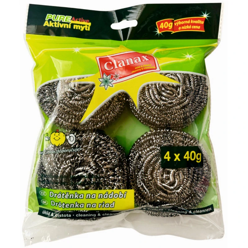 Nerezové drátěnky 40 g, 4 ks