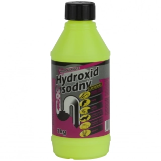 Hydroxid sodný mikrogranule 1 kg – čistič odpadů a sifonů