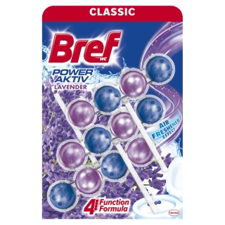 BREF Power Aktiv Lavender WC blok 3 × 50 g