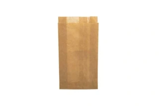 Sáček papírový 150x65x280 mm - hnědý (1000 ks/balení)