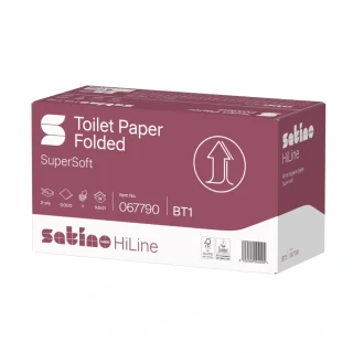 Skládaný toaletní papír 2vrstvý WEPA Professional 9,8 × 21 cm – 30 × 300 ks