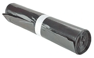 Pytle na odpad 120 l silné černé 10 × 25 ks